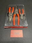 Snap-on Tools Orange 3PC Soft Grip Long Nose Slip Joint Pliers Set PL3LNSJCFO New. Price: $250.00.