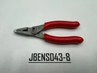 Snap-on Tools Usa New Red 5" Soft Grip Mini Long Nose Slip Joint Pliers LN44BCF. Price: $79.95.