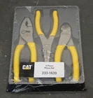 Caterpillar Tools 3PC Plier Set 233-1639 Slip, Needle Nose, And Side Cutter New. Price: $165.00.