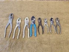 Wilde Harrford Easco Kal Slip Joint Pliers 10" 8" 6" Tools Usa Used. Price: $29.21.