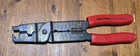 Blue Point Tools PWC-12A Wire Stripper Cutter Crimper Red Handle 9.5" Used. Price: $30.00.