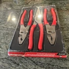 Snap PL347ACF Piece Talon Grip Slip Joint Pliers Set Red Sealed New. Price: $199.95.