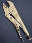 Craftsman, 7" Straight Jaw Locking Pliers, #945342, Made Usa Used. Price: $20.00.