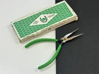 New Diamond Duluth Diamalloy LN55 Needle Nose Pliers 5" Green Handle Grip Open. Price: $79.99.
