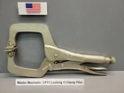 Master Mechanic 11" Locking Clamp Swivel Pads Welding Vise CP11 American Tool New. Price: $48.95.