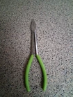 Snap On Tools 609CP Green Duckbill Serrated Flat Needle Nose Pliers 9-1/4 Usa Used. Price: $40.00.