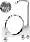 2 Pcs 5 Universal Exhaust Clamp With Hanger, Made Inch, Silver New. Price: $47.98.