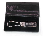 Gmc Logo Keychain Ring Fob Silver Metal Clip 3.5" Boxed General Motors New. Price: $14.44.