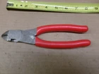Snap-on Usa 7-1/2" Comfort Handle Vector Edge Diagonal Cutter Pliers 87ACF Used. Price: $50.00.