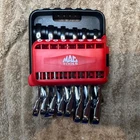 Excellent Mac Tools SRWMS214PTA 14-PC Metric Stubby 12-PT Ratcheting Wrench Set Used. Price: $260.00.