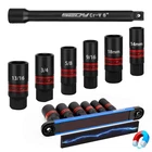 8PC 3/8" Dr Spark Plug Socket Set Sae/metric 9/16 5/8 3/4 14MM 18MM Magrail New. Price: $37.05.