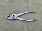 Vintage 1970'S Bonney Slip Joint Pliers #B-6 Made Usa 6.5" Used. Price: $11.25.