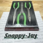 Snap-on Tools Usa New Piece Green Soft Grip Long Nose Pliers Set PL308CFG. Price: $264.00.
