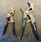 Vtg Craftsman Robo Grip Professional Pliers Set 9"&7" 45008 And 45009 Made Usa Used. Price: $35.00.