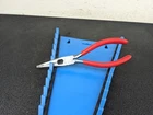 #BO549 Snap On Tools 7" Needle Nose Pliers With Cutters Red Handle 196ACP Usa Used. Price: $37.95.