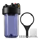 Home 10 Inch Clear Big Blue Whole House Water Filter Housing Filtration System New. Price: $51.23.