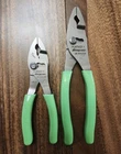 *new* Snap On Tools HJ46ACF & HJ47ACF Green Handle Pliers Set Free Shipping. Price: $111.55.