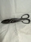 Vintage Stanley 84-553 All Purpose Aluminum Tin 12" Snips Made Usa Used. Price: $9.00.