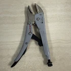 Snap On 7" Slim Narrow Jaw Locking Pliers Gray LP7R Used. Price: $60.00.