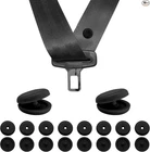 Seat Belt Button Kit, 10 Sets Of Snap-on Safety Stopper Color: Black New. Price: $8.99.