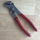 Blackhawk Tools 6-3/4" Long Slip Joint Pliers Red Handle PT-1263-1 Made Usa Used. Price: $14.95.