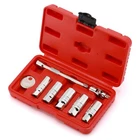 Casoman 8PC 3/8 Drive Spark Plug Socket Set 50BV30 Steel Extension Tool Kit New. Price: $37.99.