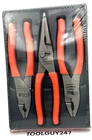 Snap Tools Usa Orange 3PC Soft Grip Slip Joint Pliers Lot Set PL347ACF New. Price: $199.45.