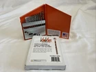 Knkut 13KK6 Piece Left Hand Jobber Length Drill Bit Set 1/16"-1/4" By 64THS New. Price: $105.00.