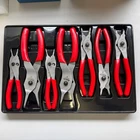 Snap-on SRPCR107 Ring Pliers Set (red) Used. Price: $180.00.
