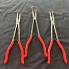 Mac Tools Piece Long Reach Hose Grip Pliers Set P301788, 787, & 786. Free Ship Used. Price: $99.99.