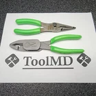 Snap-on Tools 8" High-leverage Combo & 7" Long Nose Slip-joint Pliers LN46ACF New. Price: $239.95.