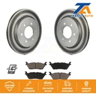 Rear Coated Disc Brake Rotors And Ceramic Pads Kit Ford F-150 New. Price: $131.68.
