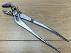 Vintage Craftsman 9-45375 Adjustable Slip Joint Pliers Usa Curved Jaw Hand Tool Used. Price: $18.49.
