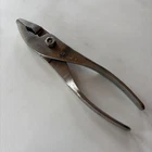 Vtg Snap On Tools No 47 Vacuum Grip Pliers Slip Joint Wire Cutter 1957 Date Code Used. Price: $29.99.