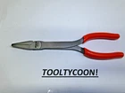 Snap-on Tools Usa New Orange Soft Grip 8" Duck Bill Flat Nose Pliers 61CFO. Price: $79.95.