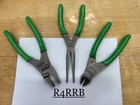 Snap-on Tools Usa New 3PC Green Soft Grip Combo Mix Pliers Lot Set PL307ACFG. Price: $199.95.