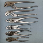 Vintage Diamond Duluth Diamalloy Pliers Collection 6 Pieces Usa Chrome Used. Price: $59.99.