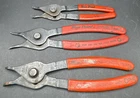 3X Blue-point PR-34A, PR-27, PR-32A Snap Ring Pliers Adjustable Usa Used. Price: $39.90.