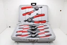Snap On PRH406 Piece Red Rubber Handle Ring Pliers Set Usa Used. Price: $224.99.