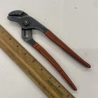 Snap-on Tools 91CP 9" Slip-joint Tongue & Groove Pliers Red Handle Usa M0763 Used. Price: $24.95.