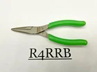 Snap-on Tools Usa New Green Soft Grip 6" Small Size Needle Nose Pliers 95ACFG. Price: $54.95.