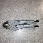 Snap-on Tools LP5WR 5-1/2" Curved Jaw Locking With/cutter Pliers Spain Used. Price: $35.97.