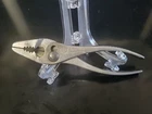 Vintage 1950'S Crescent Thin Nose Slip Joint 1/2" Pliers LS26 W/cutter - Usa Used. Price: $8.99.