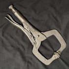 Vise-grip 11SP Locking Welding Clamp W/swivel Pads Petersen Dewitt Nebraska Usa Used. Price: $19.99.