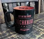 Snap-on Tools Get In The Techknow Express Ceramic Coffee Mug Cup Used. Price: $10.00.
