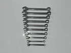 Matco Tools Usa 10PC Metric Chrome Combination Wrench - 12 Point 6MM 18MM Used. Price: $159.99.