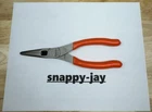 Snap-on Tools Usa New Orange 8" Soft Grip Needle Nose Pliers W/ Cutter 196ACFO. Price: $69.95.