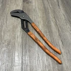 Matco Tools Usa 16" Large Tongue & Groove Plier PGJ16B Orange Grip Handle Used. Price: $49.99.