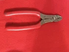Snap On Red Handle Wire Stripper/cutter/crimper Pliers PWCS7CF Nice Used. Price: $47.45.