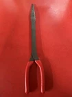 New Snap-on 915CF 15" Long-neck Straight Jaws Needle Nose Pliers Red. Price: $89.00.